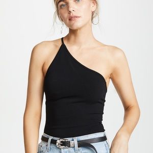 Autumn Cashmere Spaghetti Strap One Shoulder